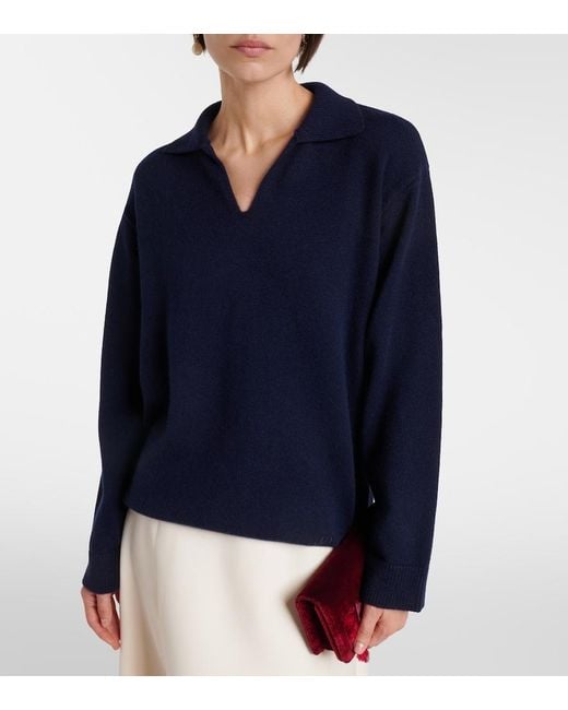 Pullover Polo di Valentino in Blue