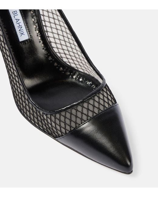 Pumps Capcour 90 di Manolo Blahnik in Black