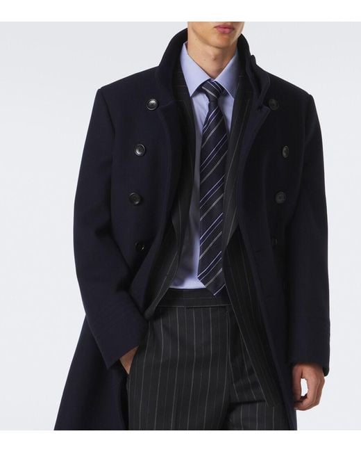 Tom Ford Blue Striped Silk Tie for men