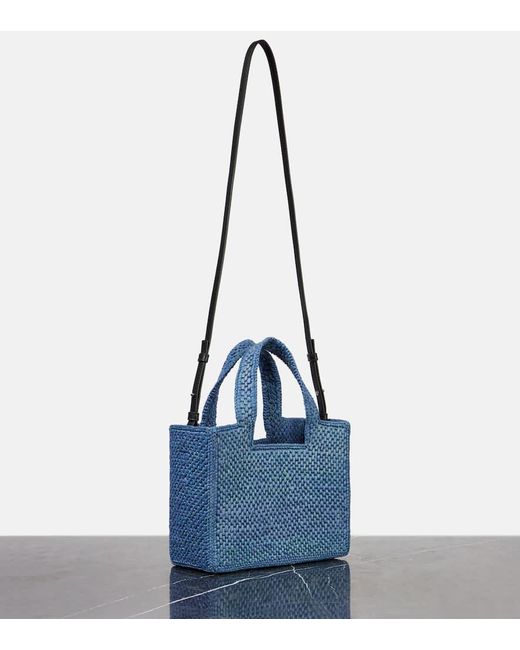 Cabas Paula's Ibiza Font Small Loewe en coloris Blue