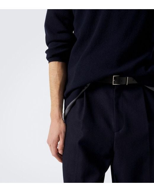 Lisa Yang Blue Mason Cashmere Sweater for men