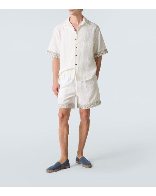 Bermuda Commas pour homme en coloris White