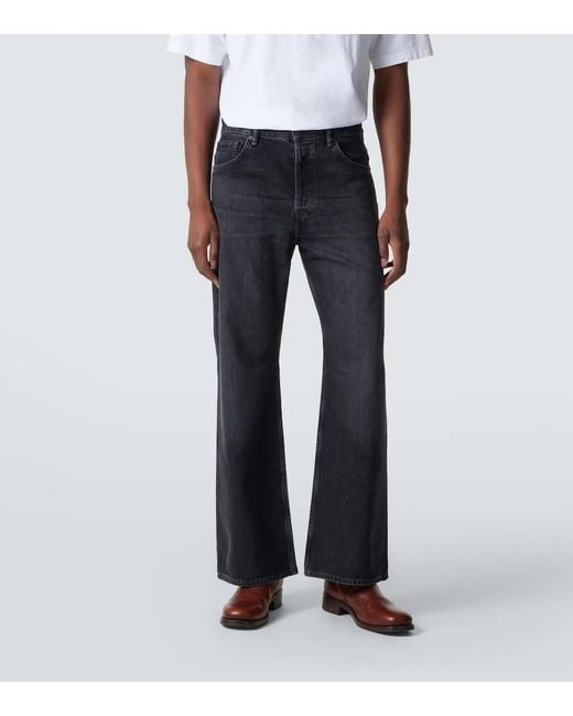 Acne Black 2021 Straight Jeans for men