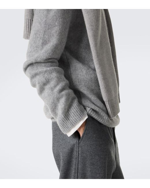 Lisa Yang Gray Baxter Cashmere And Silk Sweater for men