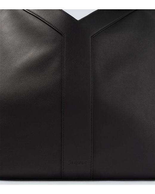 Saint Laurent Tote Bag Y Large Aus Leder in Black für Herren