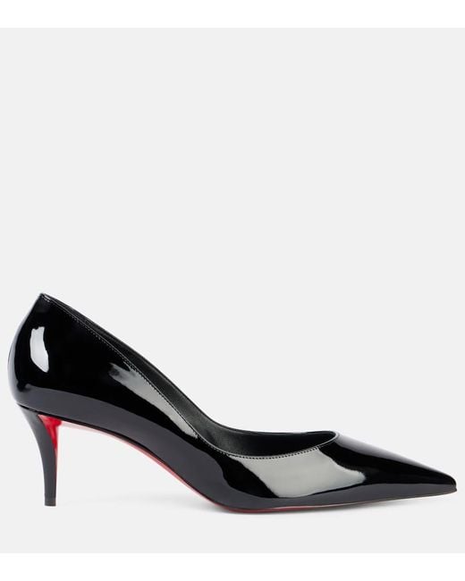 Christian Louboutin Black Pumps Miss Z 60 Aus Lackleder