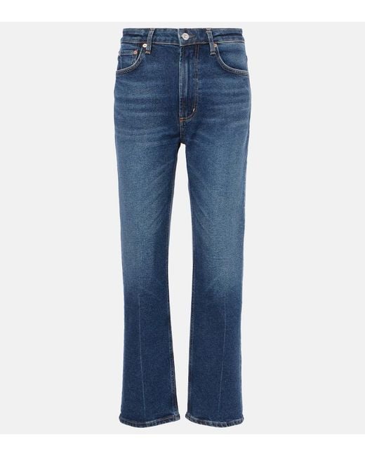 Citizens of Humanity Blue Zurie Straight Jeans