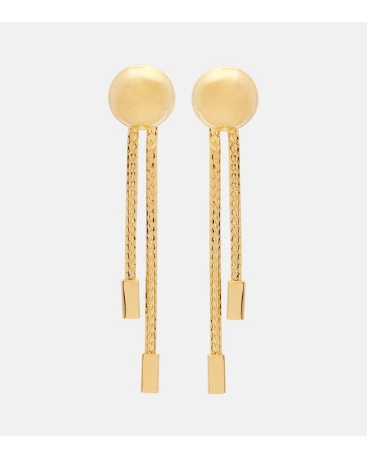 Tom Ford Metallic Clip-Ohrringe