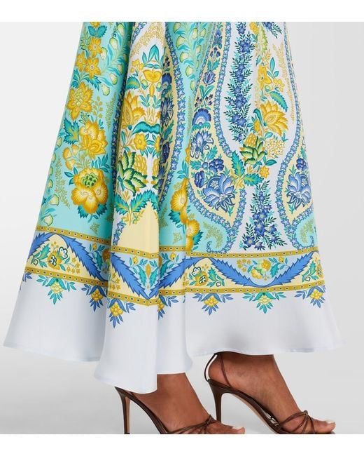 Gonna Lunga di Etro in Blue