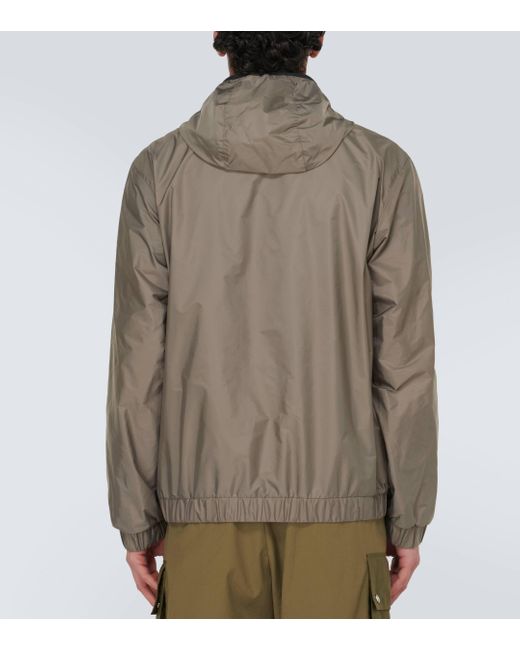 Moncler Green Algovia Raincoat for men