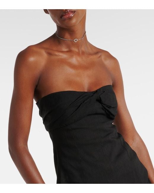 Isabel Marant Black Daniela Off-Shoulder Top