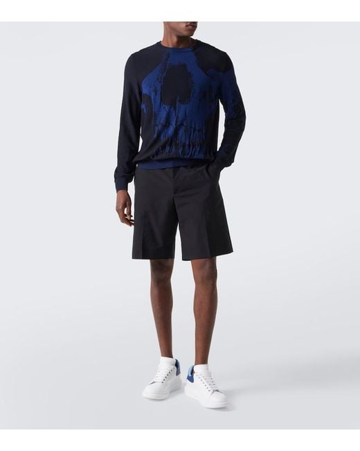 McQueen Blue Trainers for men