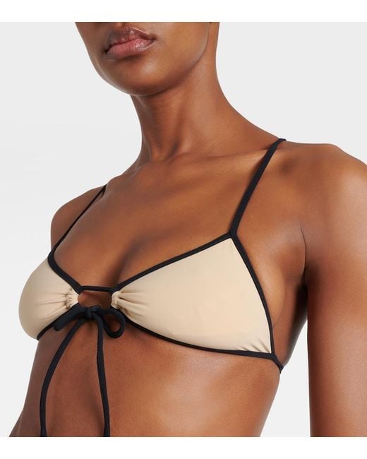 Valentino Natural Escape Vlogo High-Rise Bikini