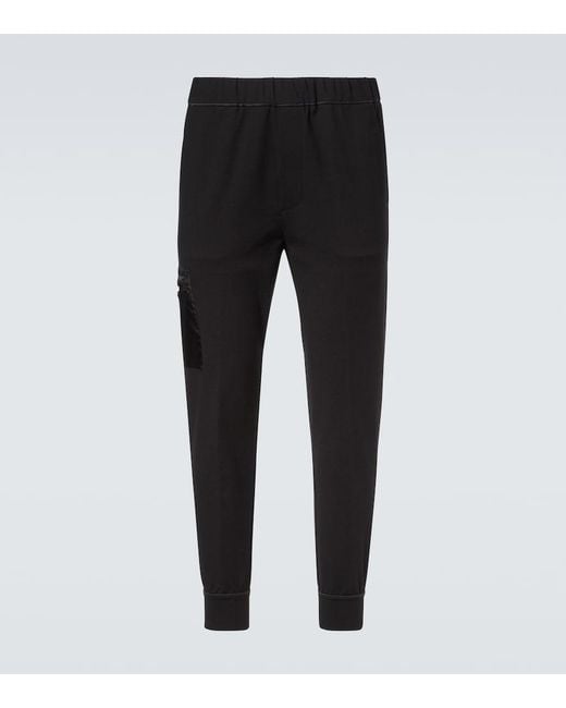 Prada Black Technical Sweatpants for men