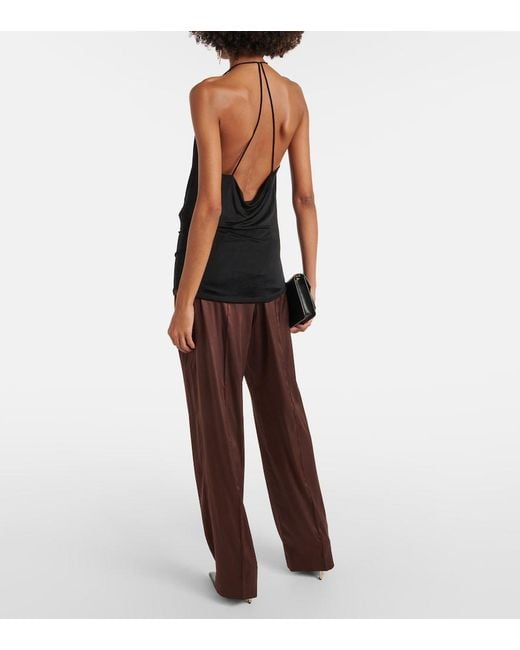 Tom Ford Black Sleeveless Tops