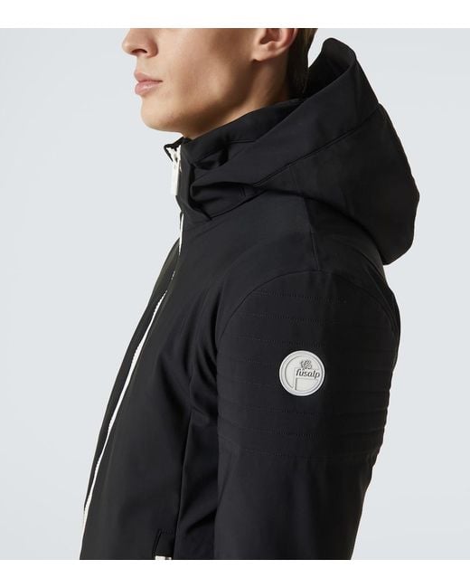 Fusalp Black Power Ski Jacket for men