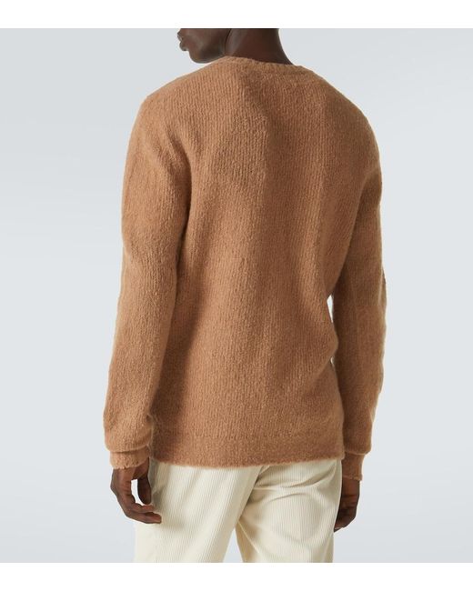 Thom Sweeney Pullover Aus Wollgemisch in Brown für Herren