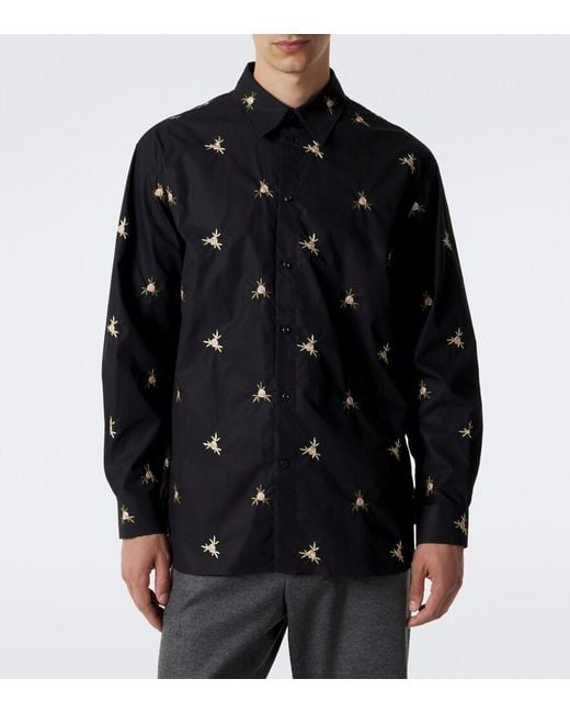 Camicia di Simone Rocha in Black da Uomo