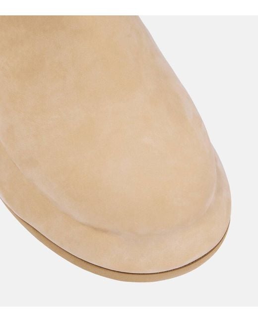 Jacquemus Natural Les Bottes Bricciola Leather Chelsea Boots