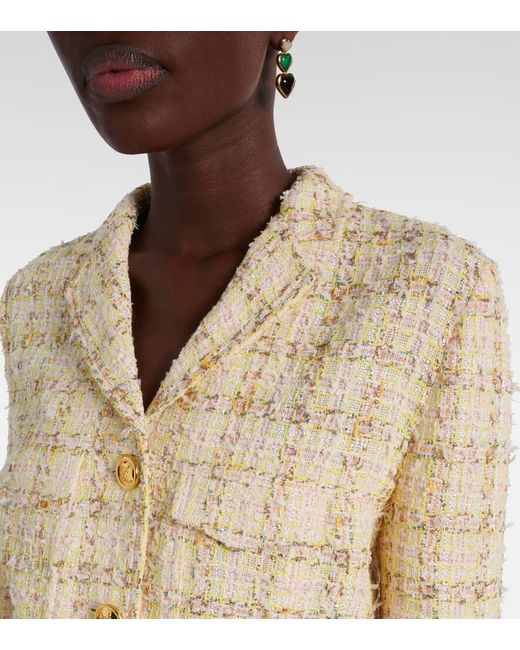 Giambattista Valli Natural Jacke Aus Boucle