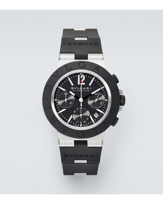 BVLGARI Metallic Aluminium 41Mm Watch for men