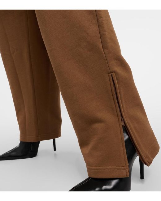 Wardrobe NYC Brown X Hailey Bieber Cotton Jersey Track Pants