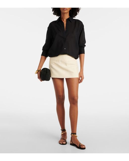 Amanu Black Kalahari Leather Sandals