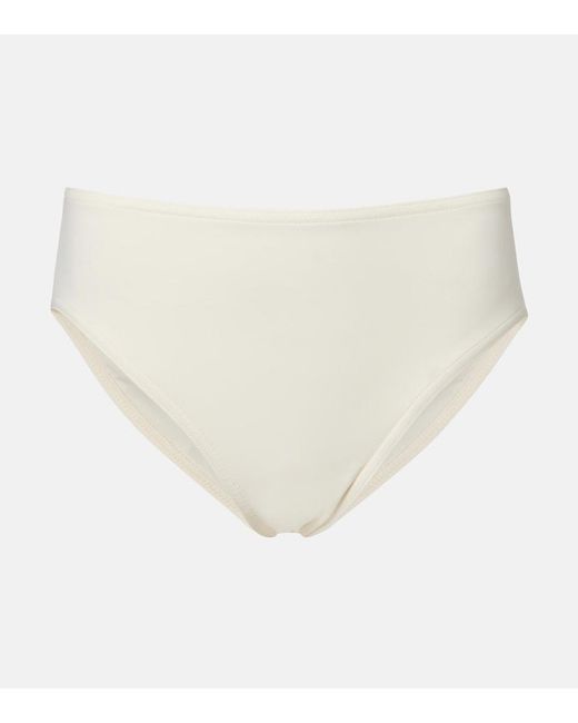 Karla Colletto White Bikini Bottoms