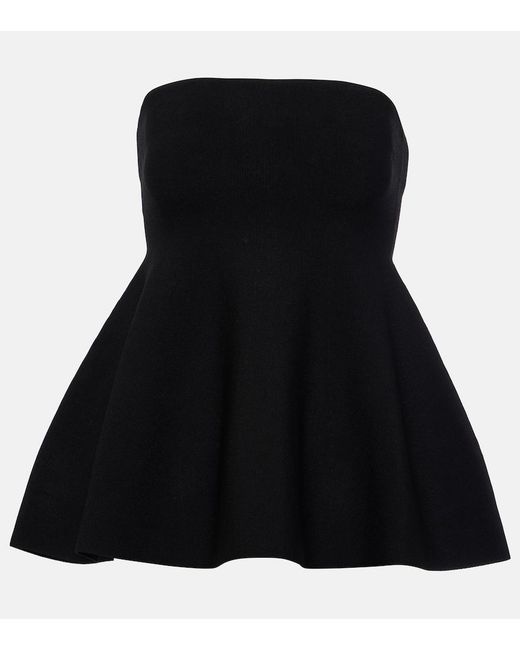 Jonathan Simkhai Black Ioanna Top