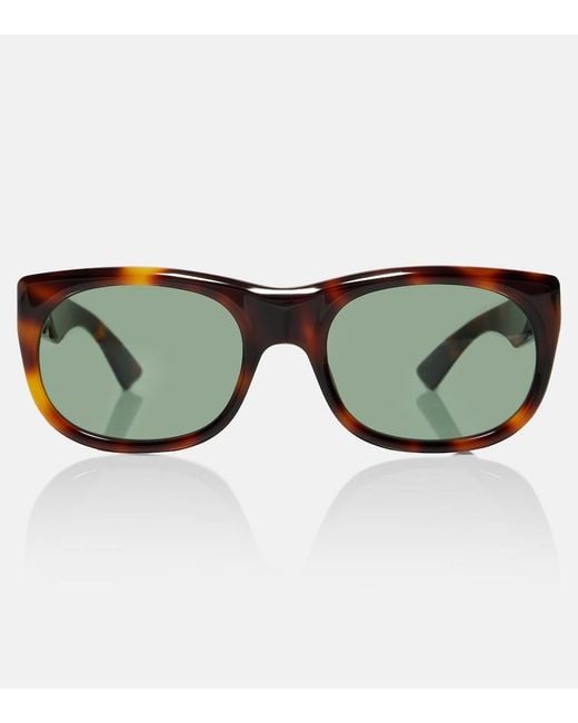 Saint Laurent Green Sl 815 Romy Square Sunglasses