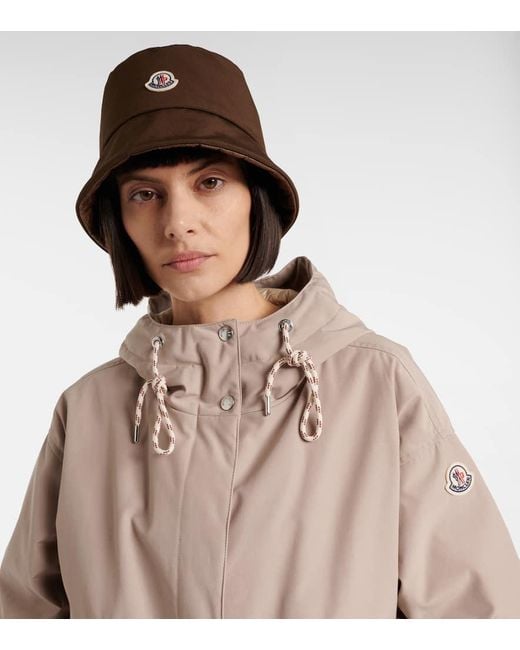 Moncler Brown Padded Reversible Bucket Hat