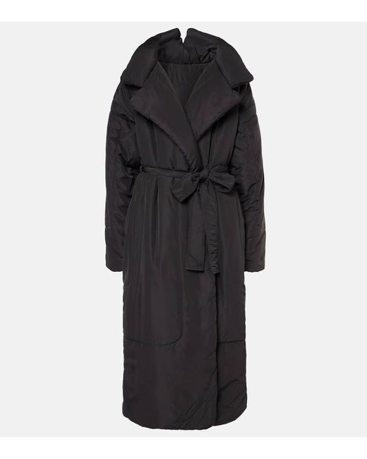 Norma Kamali Black Mantel Sleeping Bag