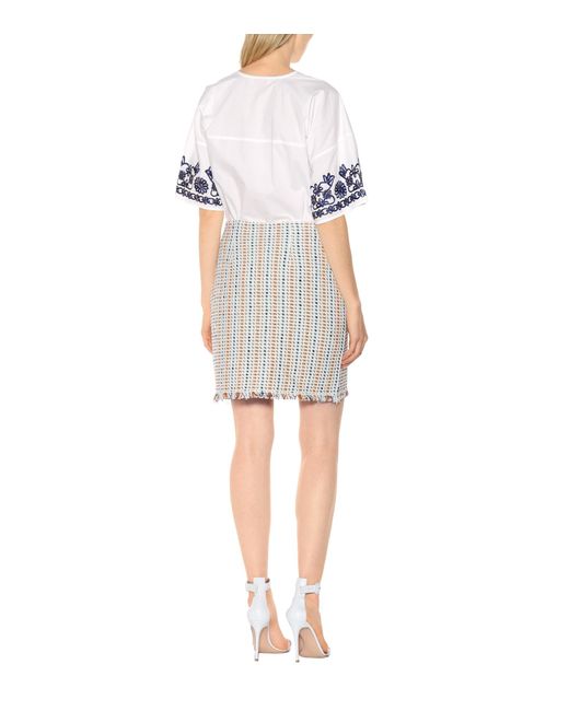 Tory Burch Hollis Linen And Cotton 