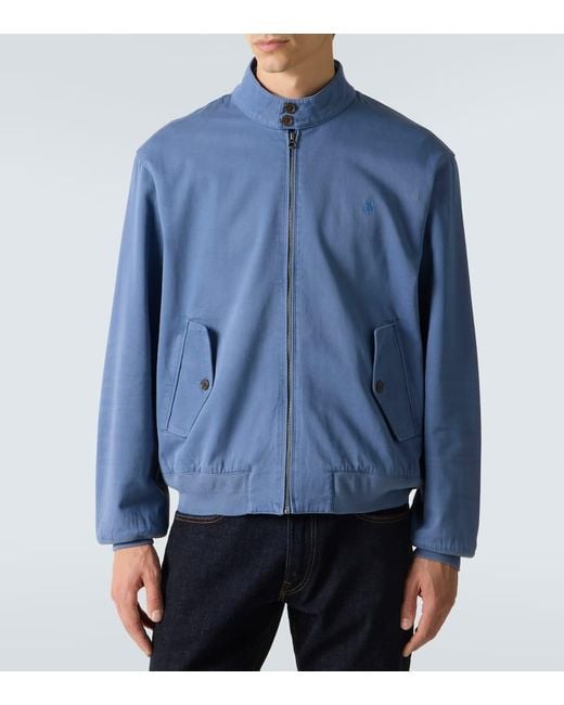 Polo Ralph Lauren Blue Bedford Cotton Chino Jacket for men