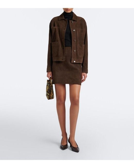 Vince Brown Suede Jacket