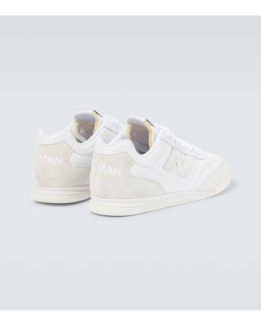 Junya Watanabe White X New Balance Urc42 Leather Sneakers for men