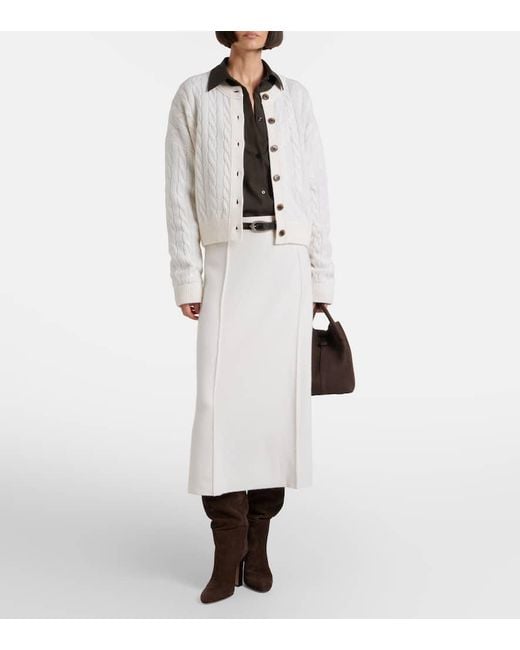 Cardigan Cassie di Lisa Yang in White