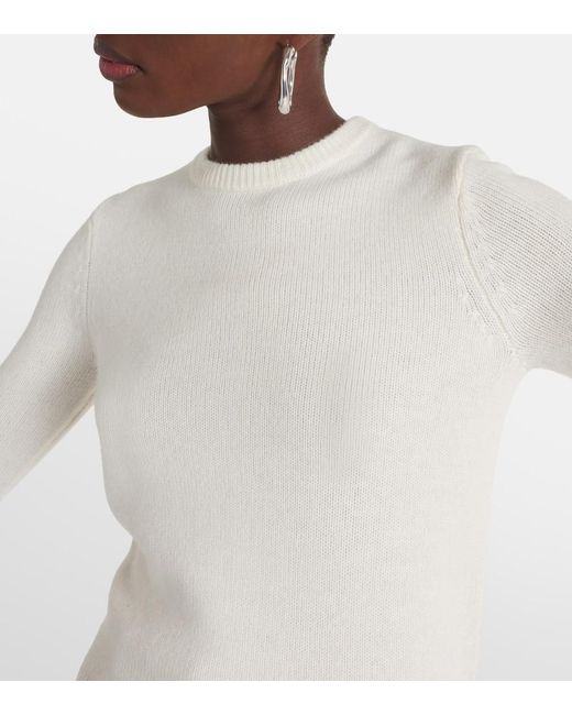 Pull En Cachemire Co. en coloris White