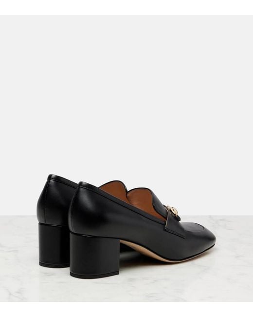 Gucci Black Loafer Pump With Horsebit, Size 34 It