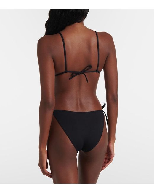 Eres Black Polyamide Bikini Bottoms With Elastane
