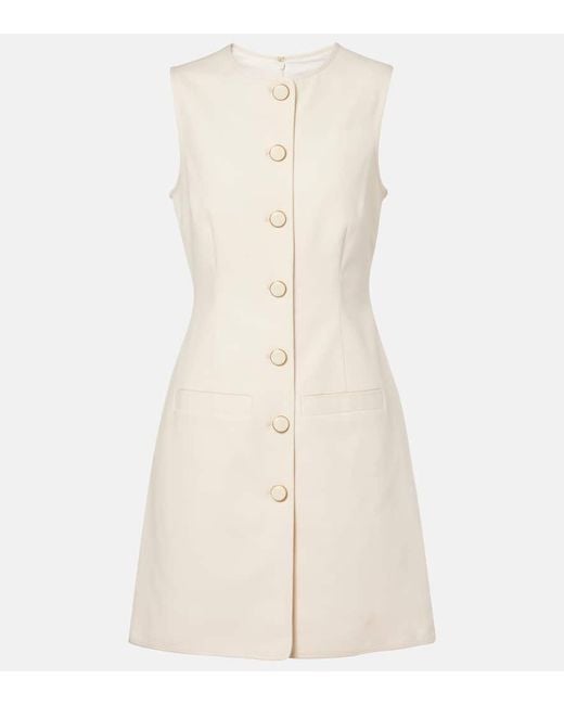 Veronica Beard Natural Whistler Minidress