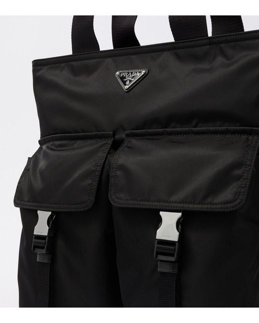 Bolso Explore De Re-Nylon Prada de hombre de color Black