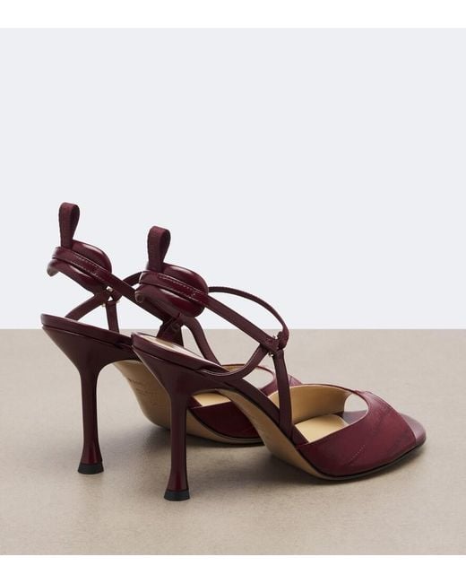 Fendi Brown Very Colibri Leather Sandals
