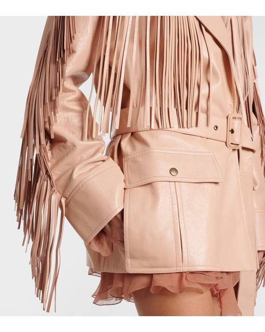 Chloé Natural Lederjacke