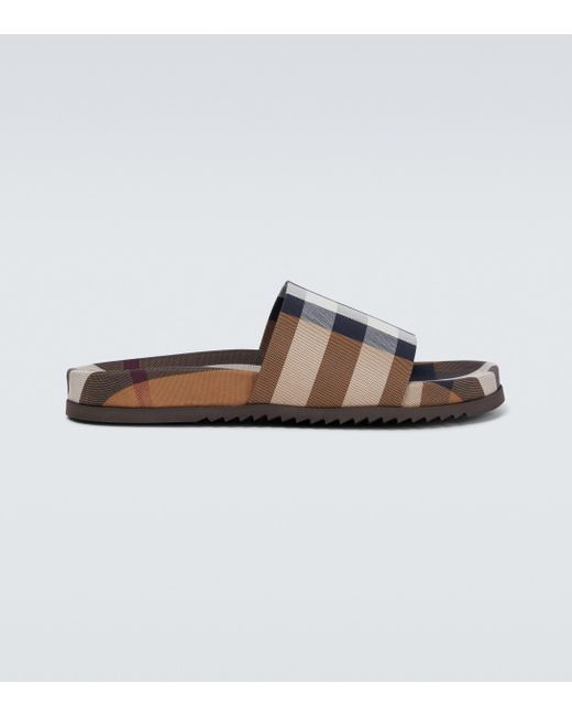 burberry slides men
