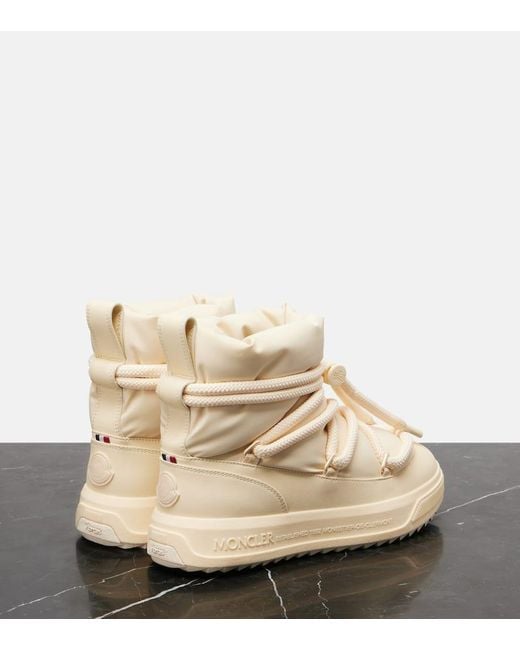 Moncler Natural Schneestiefel Monpulse Mid
