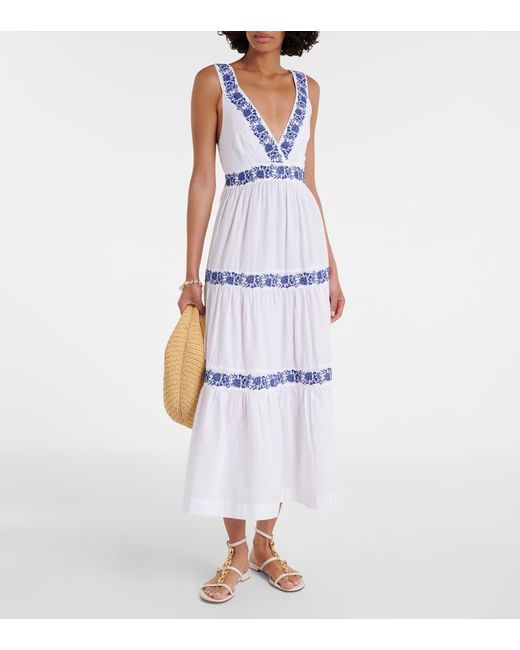 Abito Lungo Cannes di Heidi Klein in White