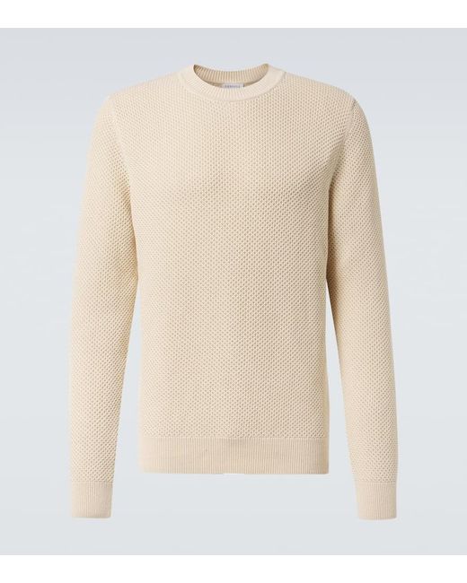 Pull En Coton Sunspel pour homme en coloris Natural