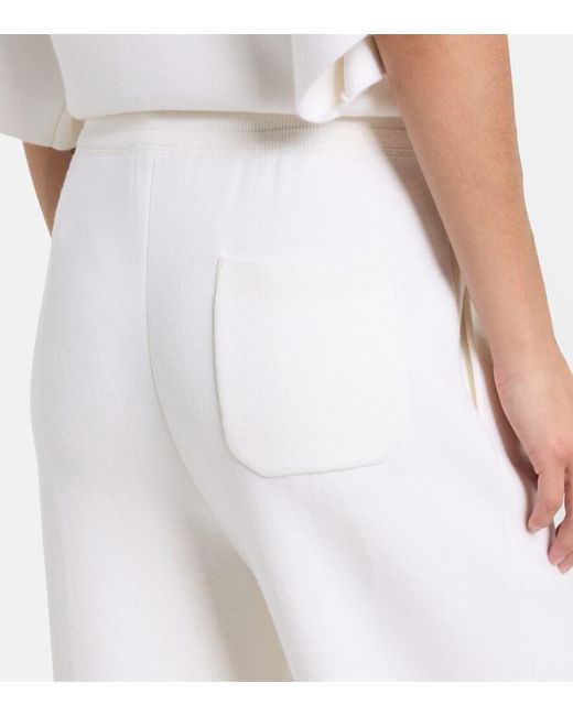 Tom Ford White Tapered Wool And Cashmere-Blend Pants