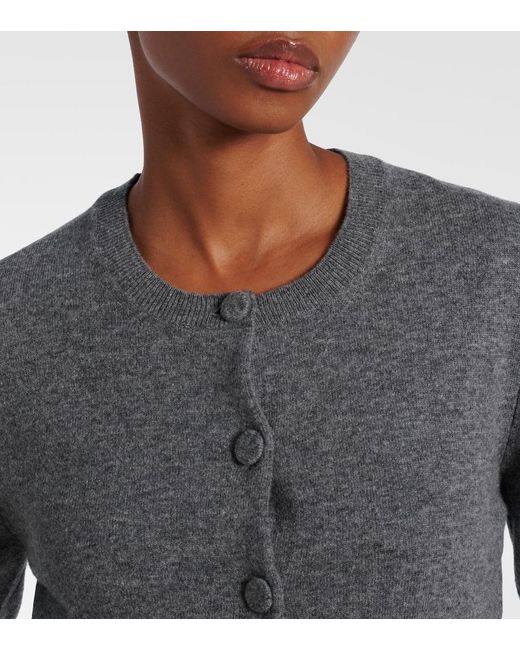 Plan C Gray Wool Cardigan